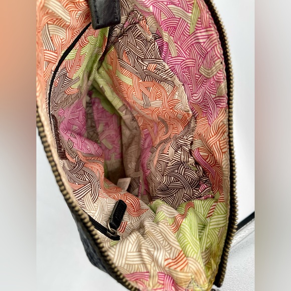 THE SAK Lucia Leather Crossbody Bag and Shoulder Bag Black color. - Picture 9 of 16